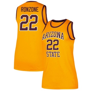 Austin Ronzone Replica Gold Women's Arizona State Sun Devils Classic Basketball Jersey