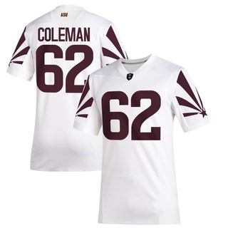 Ben Coleman Game White Men's Arizona State Sun Devils Special Premier Football Jersey