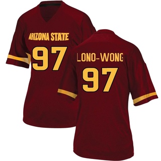 Blazen Lono-Wong Replica Women's Arizona State Sun Devils Maroon Football Jersey