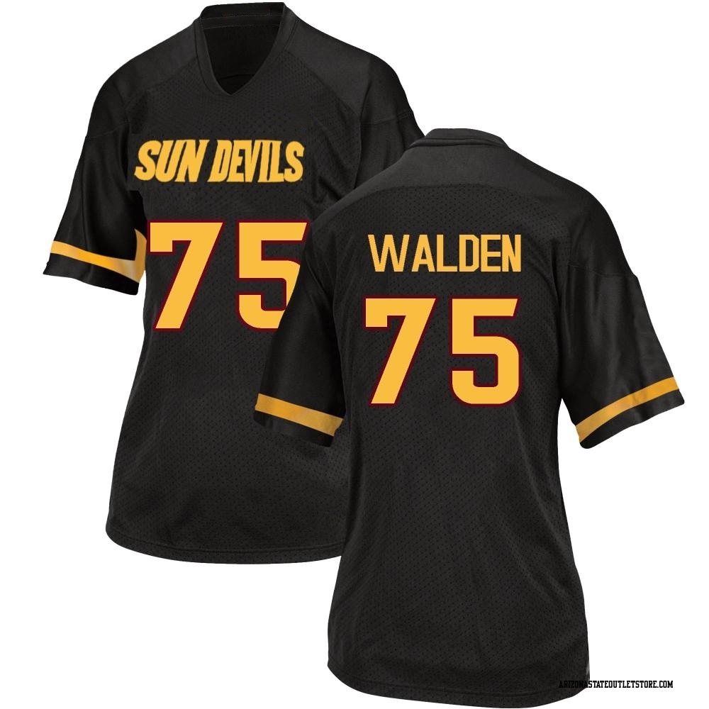 Bram Walden Game Black Women's Arizona State Sun Devils Football Jersey