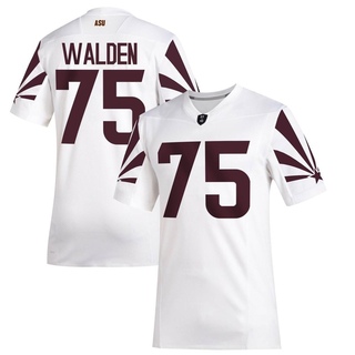 Bram Walden Game White Youth Arizona State Sun Devils Special Premier Football Jersey