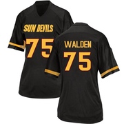 Bram Walden Replica Black Women's Arizona State Sun Devils Football Jersey