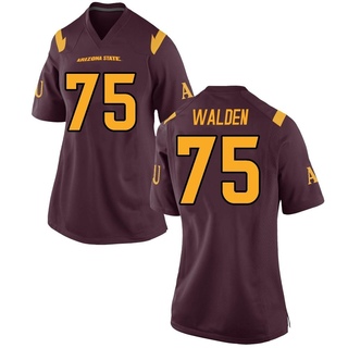 Bram Walden Replica Women's Arizona State Sun Devils Maroon Football Jersey