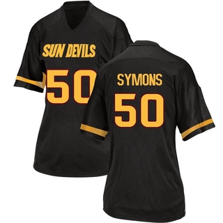 Chance Symons Game Black Women's Arizona State Sun Devils Football Jersey