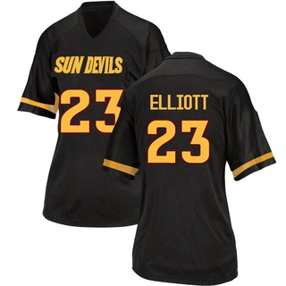 Deonce Elliott Game Black Women's Arizona State Sun Devils Football Jersey