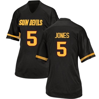 Emory Jones Replica Black Women's Arizona State Sun Devils Football Jersey