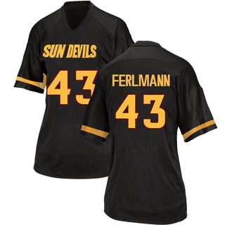 John Ferlmann Replica Black Women's Arizona State Sun Devils Football Jersey