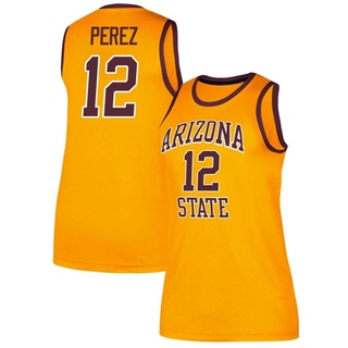 Jose Perez Replica Gold Women's Arizona State Sun Devils Classic Basketball Jersey
