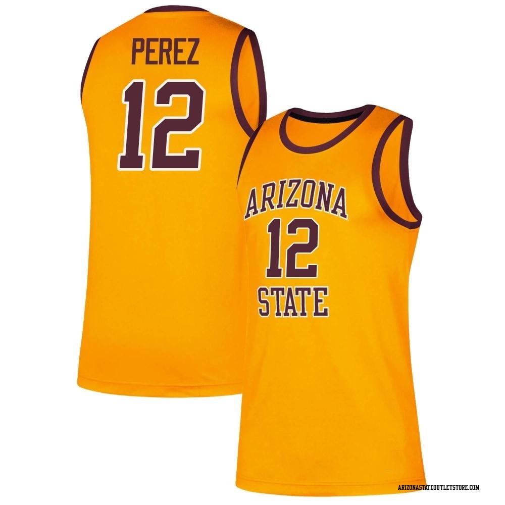Jose Perez Replica Gold Youth Arizona State Sun Devils Classic Basketball Jersey