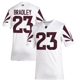 Keontez Bradley Game White Youth Arizona State Sun Devils Special Premier Football Jersey