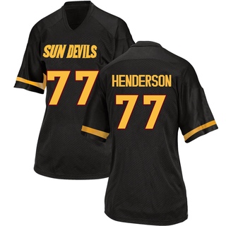 LaDarius Henderson Replica Black Women's Arizona State Sun Devils Football Jersey