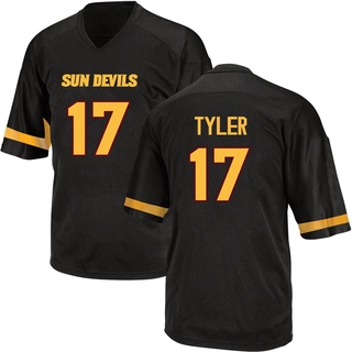 Logan Tyler Replica Black Youth Arizona State Sun Devils Football Jersey