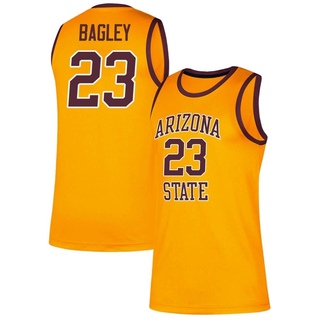 Marcus Bagley Replica Gold Men's Arizona State Sun Devils Classic Basketball Jersey