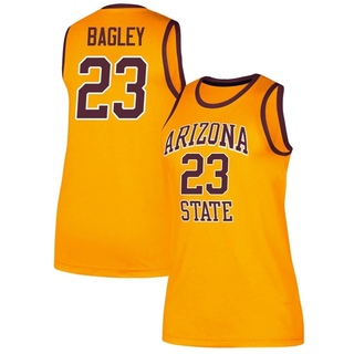 Marcus Bagley Replica Gold Women's Arizona State Sun Devils Classic Basketball Jersey