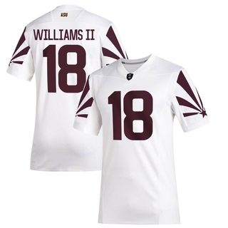 Patrick Williams II Game White Youth Arizona State Sun Devils Special Premier Football Jersey