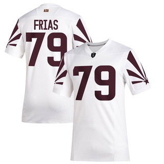 Ralph Frias Game White Youth Arizona State Sun Devils Special Premier Football Jersey