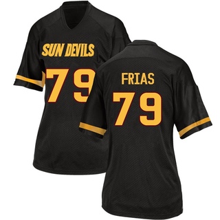 Ralph Frias Replica Black Women's Arizona State Sun Devils Football Jersey