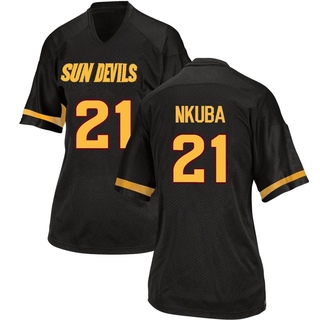 Tony-Louis Nkuba Game Black Women's Arizona State Sun Devils Football Jersey