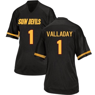 Xazavian Valladay Game Black Women's Arizona State Sun Devils Football Jersey